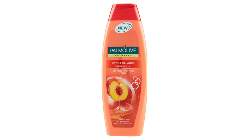 Palmolive Naturals Hydra Balance Shampoo 2 in 1 Tutti i Tipi di Capelli