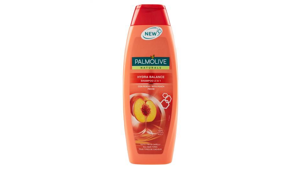 Palmolive Naturals Hydra Balance Shampoo 2 in 1 Tutti i Tipi di Capelli