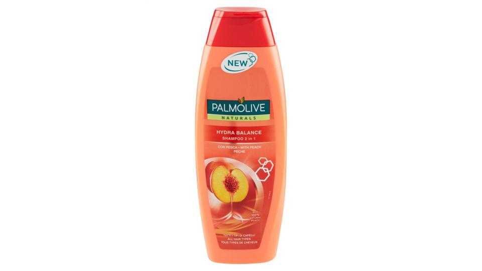 Palmolive Naturals Hydra Balance Shampoo 2 in 1 Tutti i Tipi di Capelli