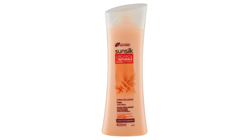 sunsilk Ricarica Naturale Shampoo Forza anti-rottura