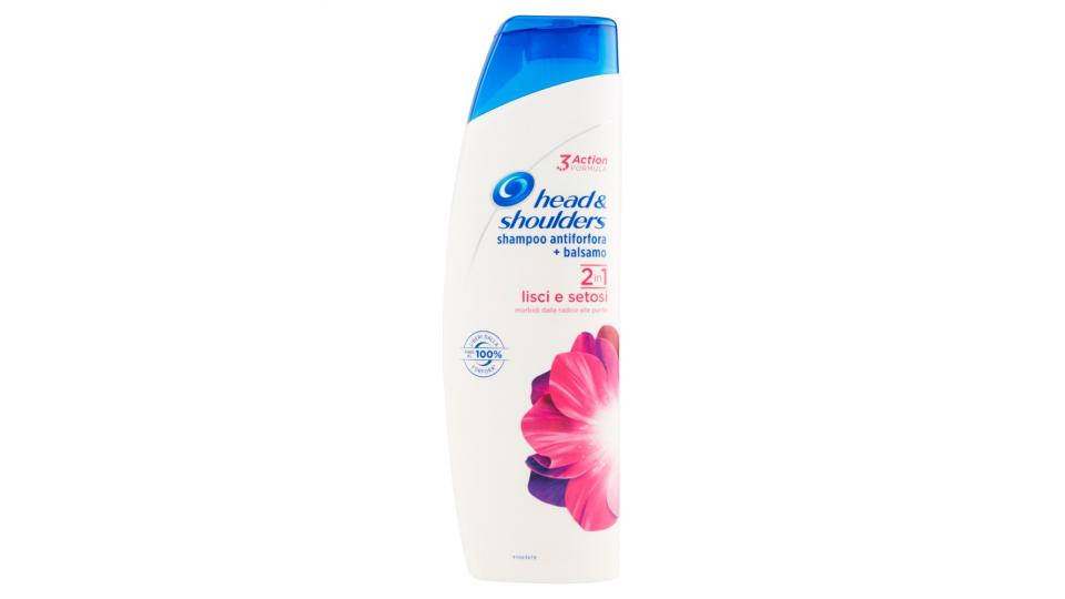 Head & Shoulders Shampoo 2in1 Lisci e Setosi