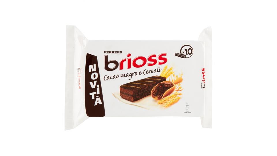 Ferrero brioss Cacao magro e Cereali