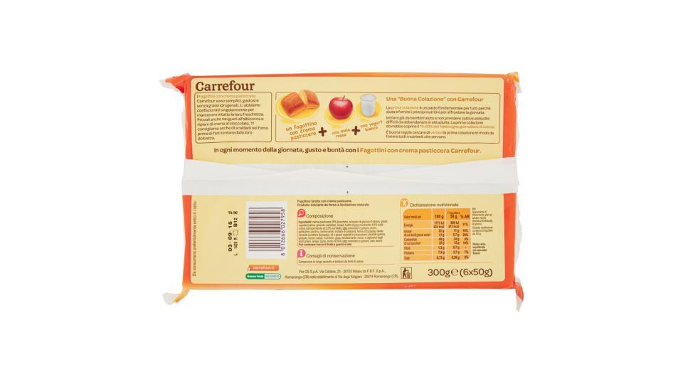 Carrefour Fagottino con crema pasticcera