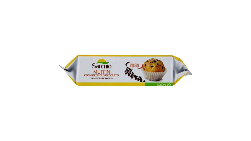 Sarchio Piacere bio Muffin con Gocce di Cioccolato