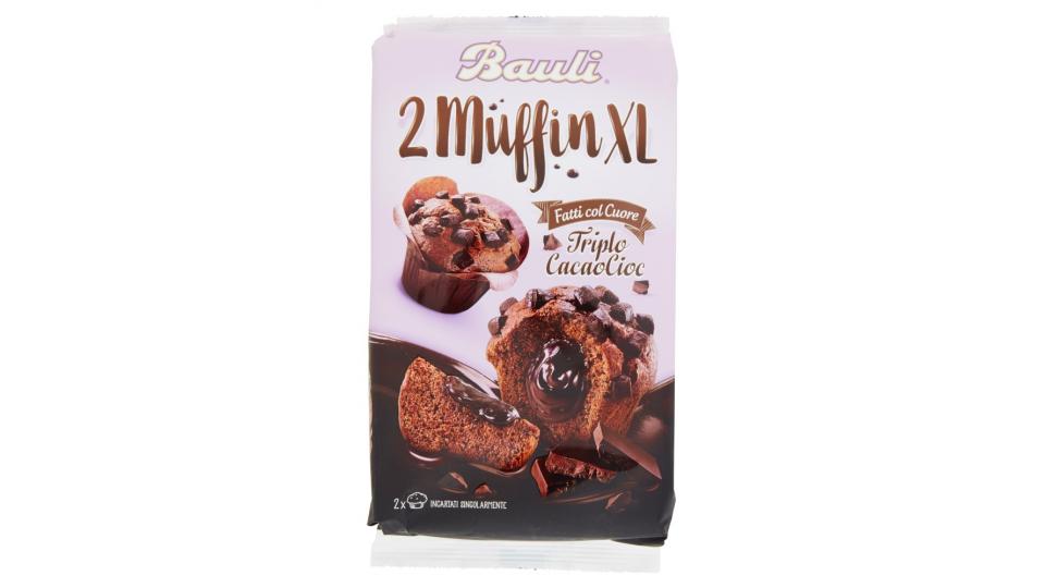Bauli 2 Muffin XL Triplo CacaoCioc