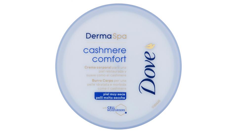 Dove DermaSpa cashmere comfort Burro Corpo pelli molto secche