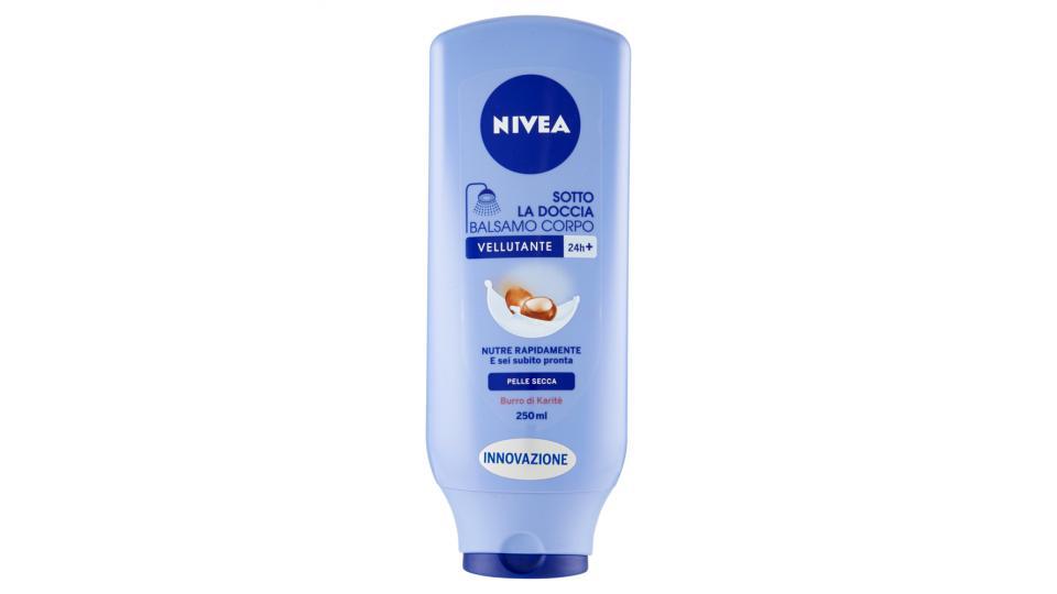 Nivea Sotto la doccia balsamo corpo vellutante 24h+ pelle secca