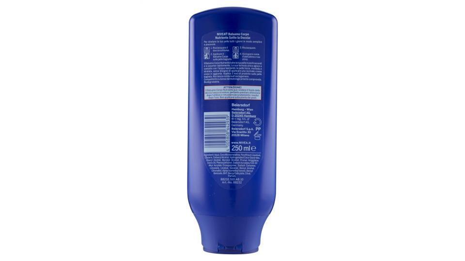 Nivea Sotto la Doccia Balsamo Corpo Nutriente 24h+ Pelle Secca