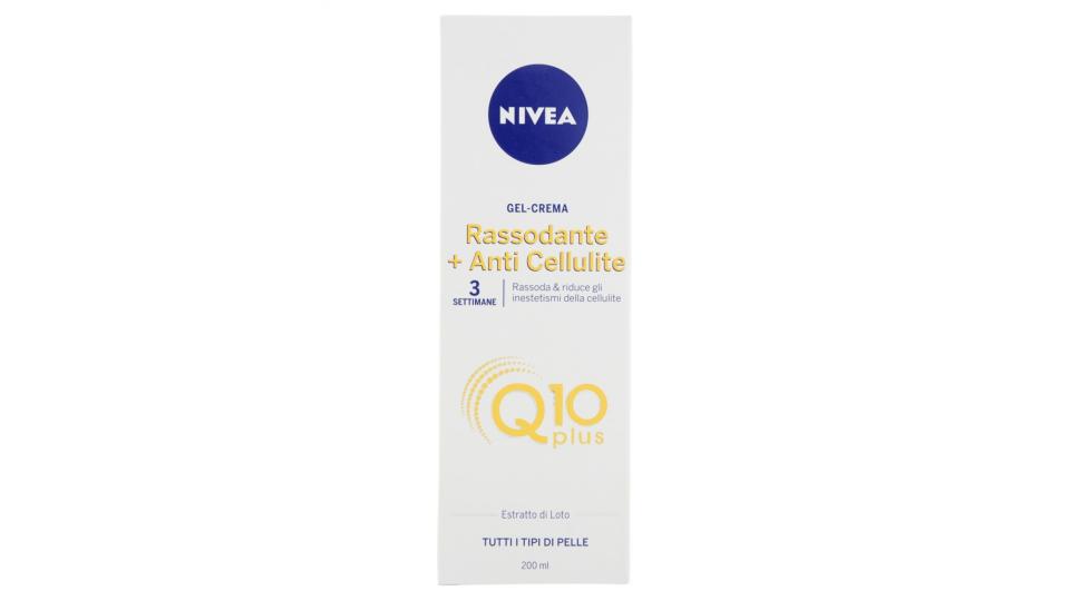 Nivea Q10 Energy+ Good-bye cellulite gel rassodante tutti i tipi di pelle