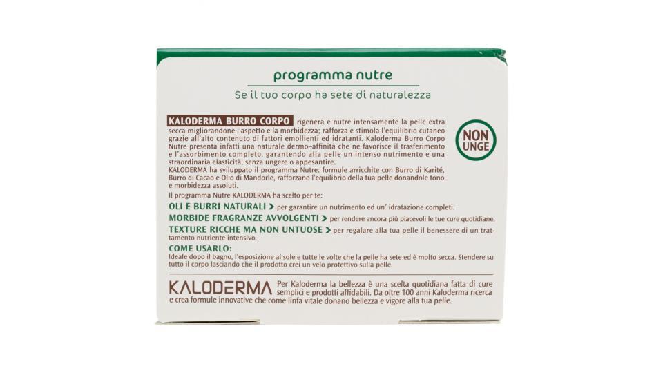 Kaloderma nutre burro corpo Pelle Secca e Molto Secca