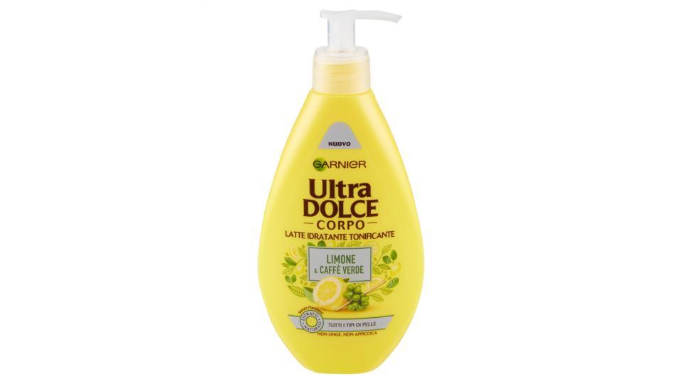 Garnier Ultra Dolce Corpo Limone e Caffè Verde - Latte Idratante tonificante