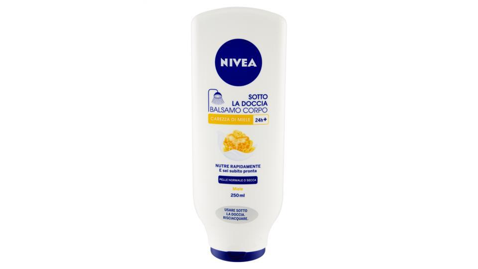 Nivea Sotto la Doccia Balsamo Corpo carezza di miele 24h+ pelle normale o secca