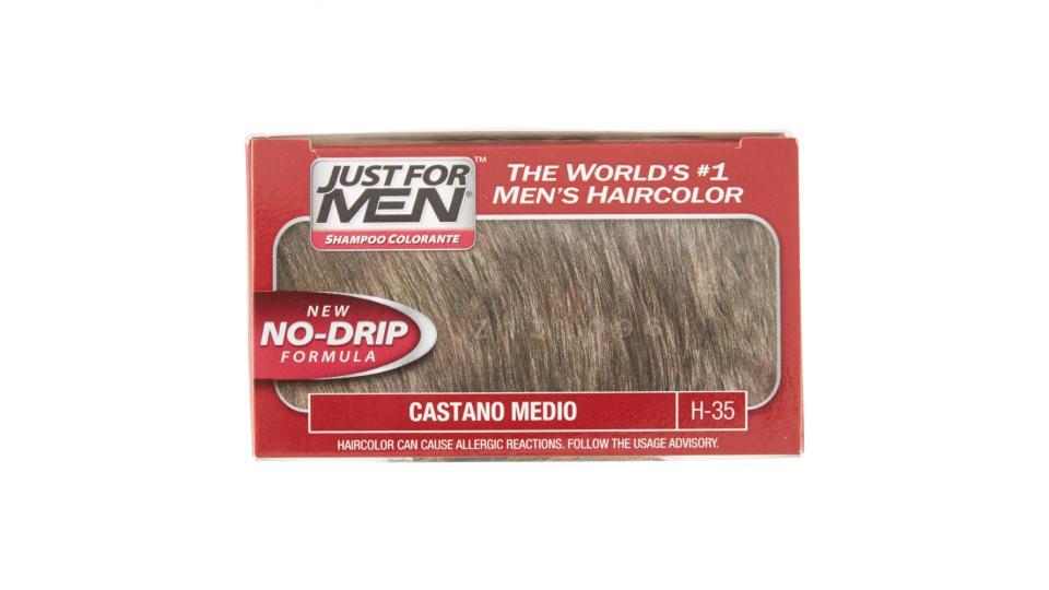 Just For Men Shampoo colorante castano medio H-35