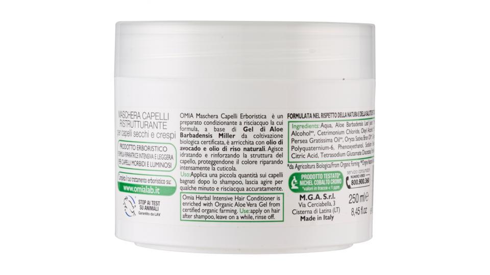 Omia Laboratoires erboristica Maschera Capelli aloe vera