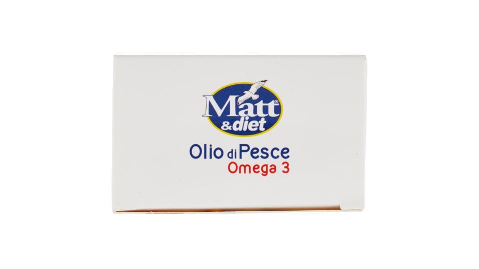 Matt&diet Benessere Olio di Pesce Omega 3 40 gellule