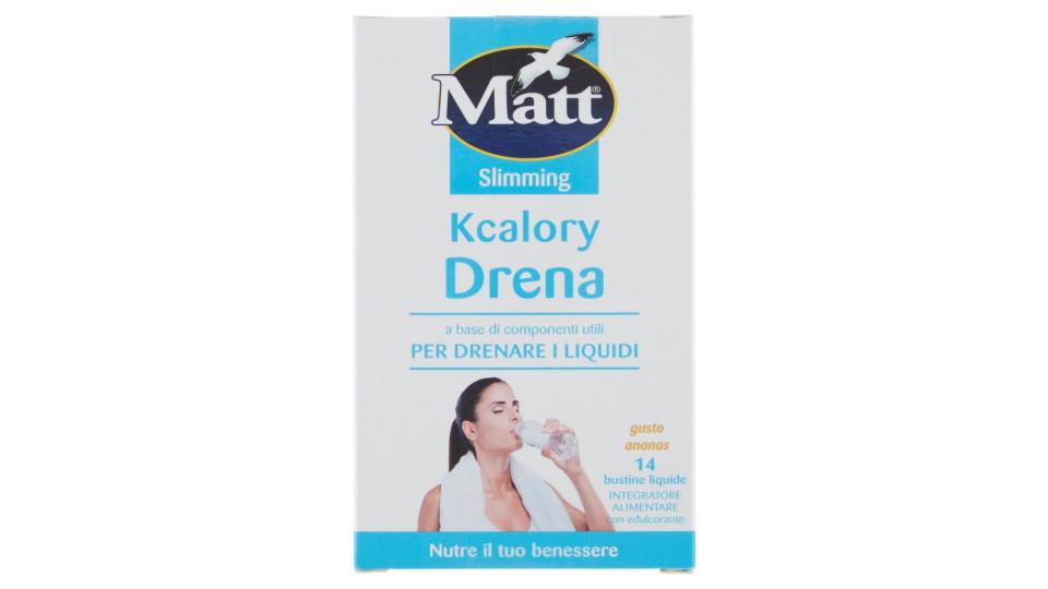 Matt&diet Kcalory Drena 14 bustine liquide