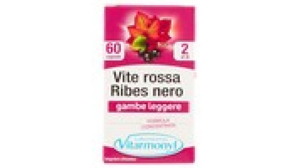 Laboratoires Vitarmonyl Vite rossa Ribes nero gambe leggere 60 capsule