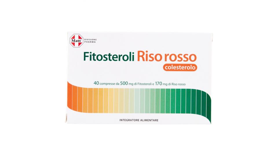 Matt Divisione Pharma Fitosteroli Riso rosso 40 compresse