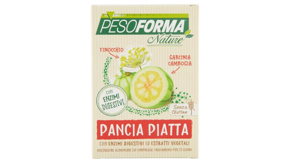 Pesoforma Nature Pancia Piatta con Enzimi Digestivi ed Estratti Vegetali15 g