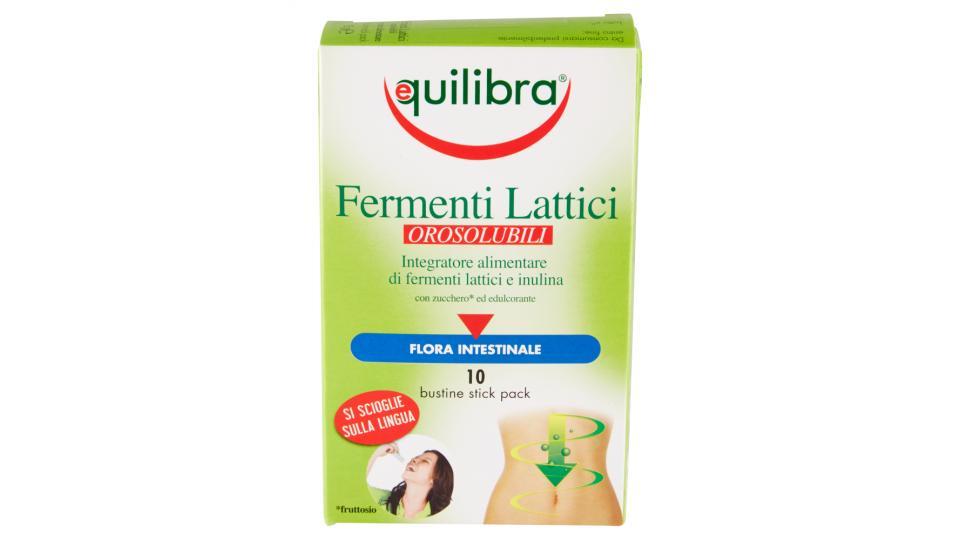 equilibra Fermenti Lattici Orosolubili 10 bustine stick pack