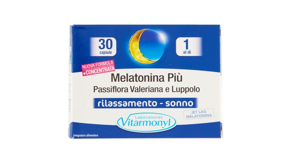 Laboratoires Vitarmonyl Melatonina Più rilassamento - sonno 30 capsule