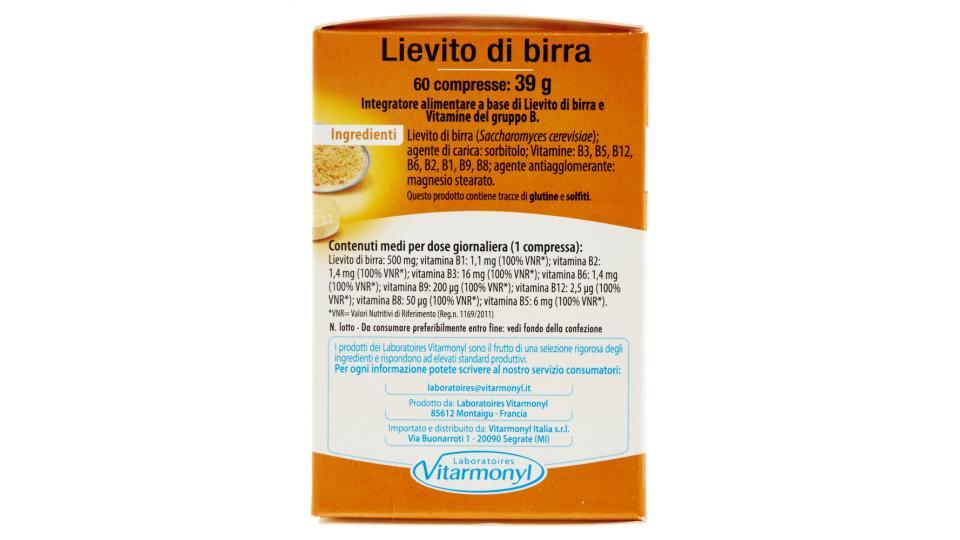 Laboratoires Vitarmonyl Lievito di birra 60 compresse: