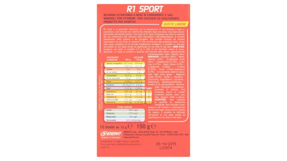 Enervit R1 Sport gusto limone