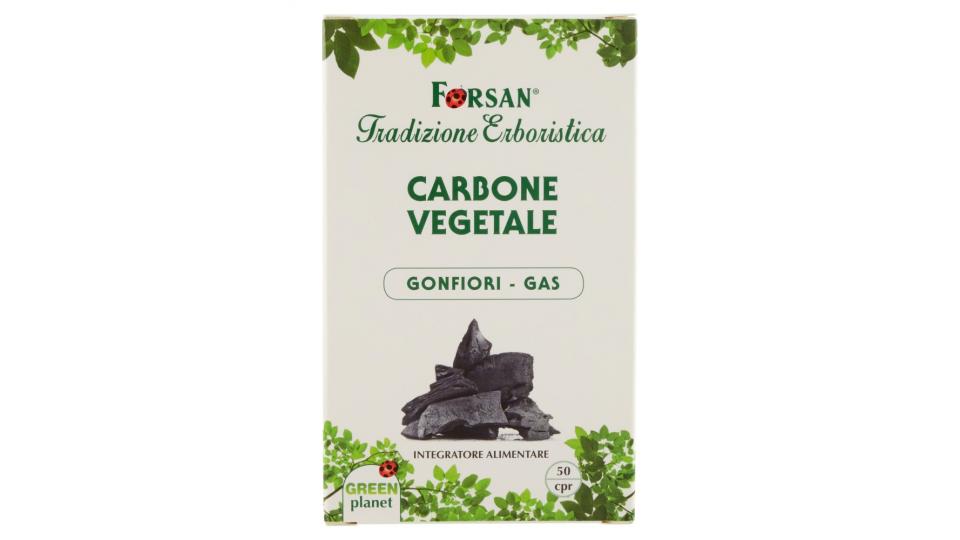 Forsan Carbone Vegetale 50 cpr