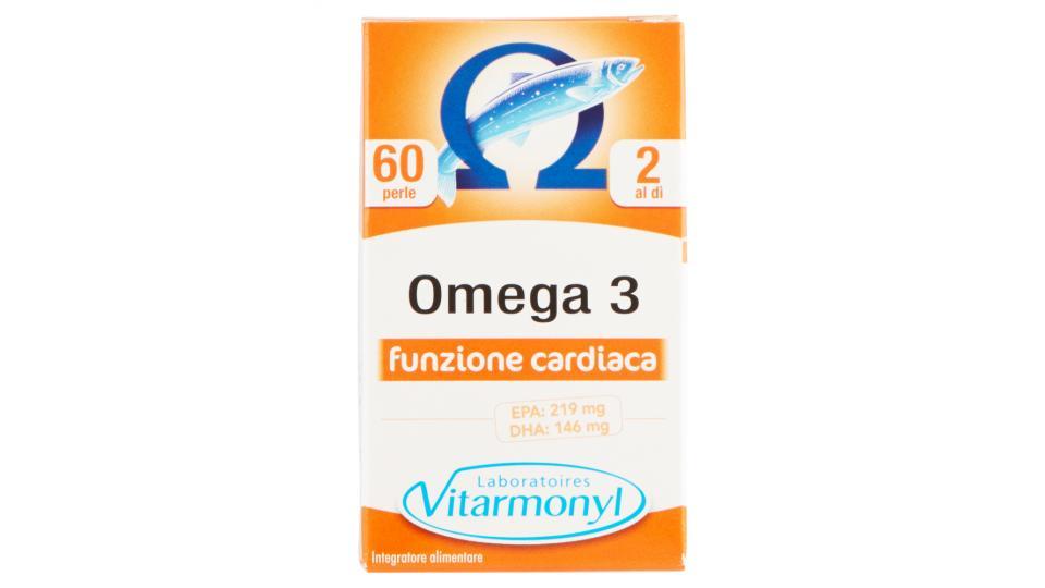 Laboratoires Vitarmonyl Omega 3 funzione cardiaca 60 perle