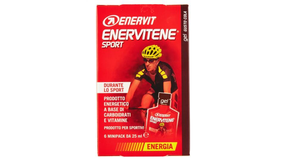 Enervit Enervitene Sport gel Gusto Cola 6 Minipack da
