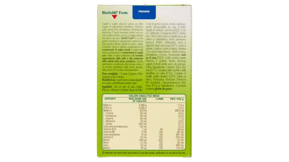 equilibra Biofoltil Forte 32 perle vegetali