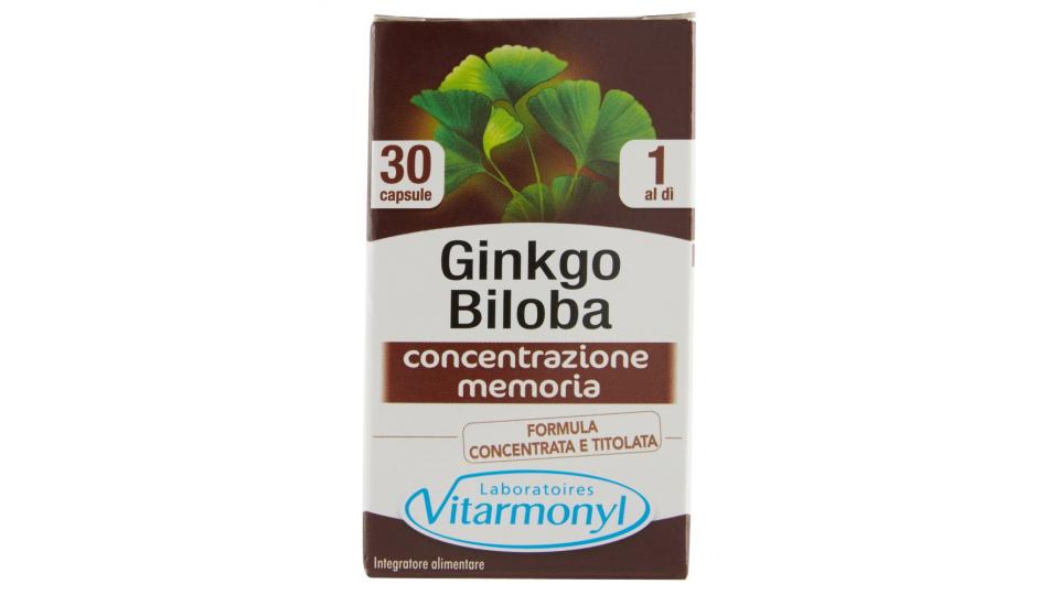 Laboratoires Vitarmonyl Ginkgo Biloba 30 capsule: