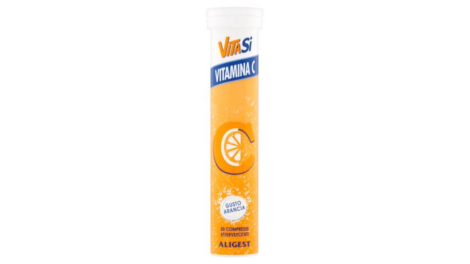 VitaSi Vitamina C 20 compresse effervescenti gusto arancia
