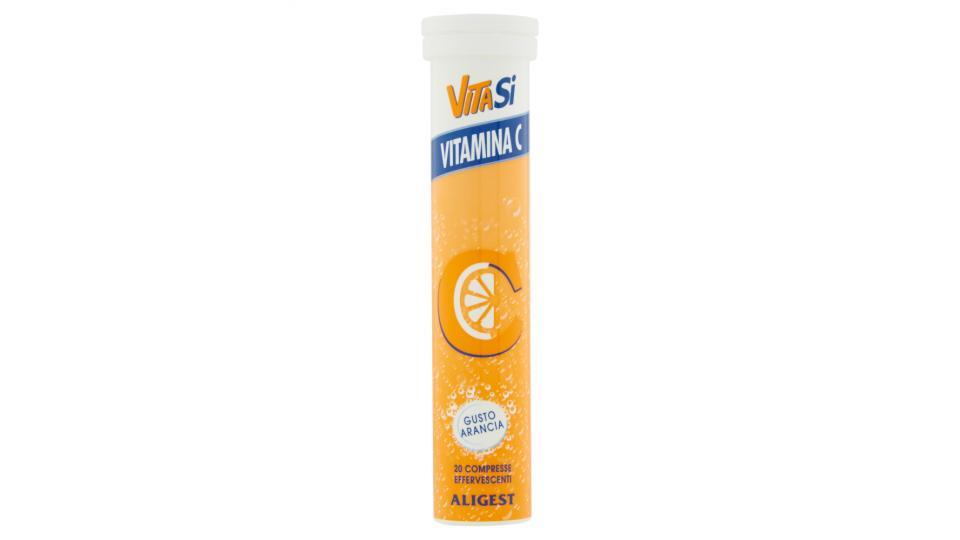 VitaSi Vitamina C 20 compresse effervescenti gusto arancia