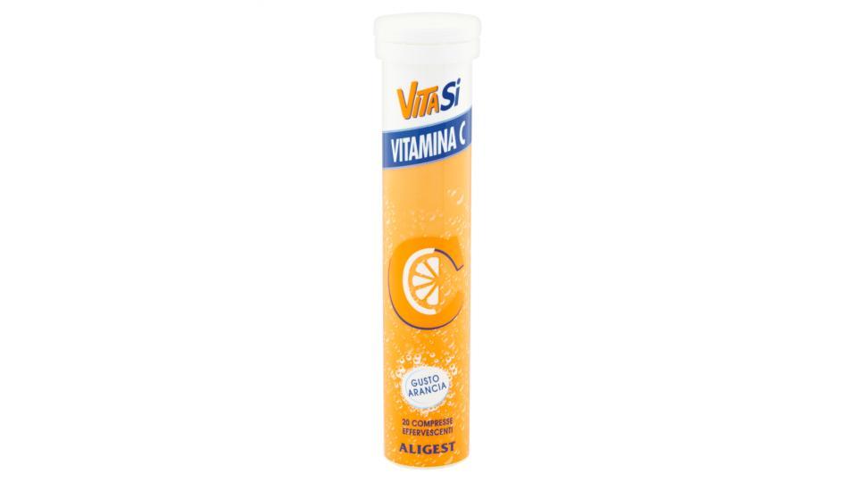 VitaSi Vitamina C 20 compresse effervescenti gusto arancia