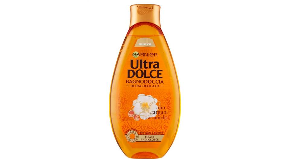 Garnier Ultra Dolce olio d'argan e di camelia Bagnodoccia Ultra Delicato