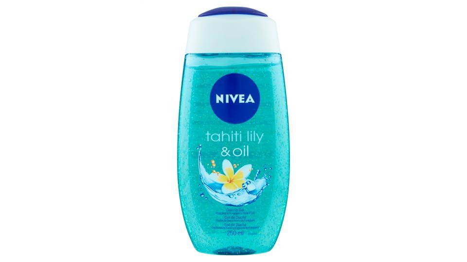 Nivea Tahiti lily & oil doccia gel