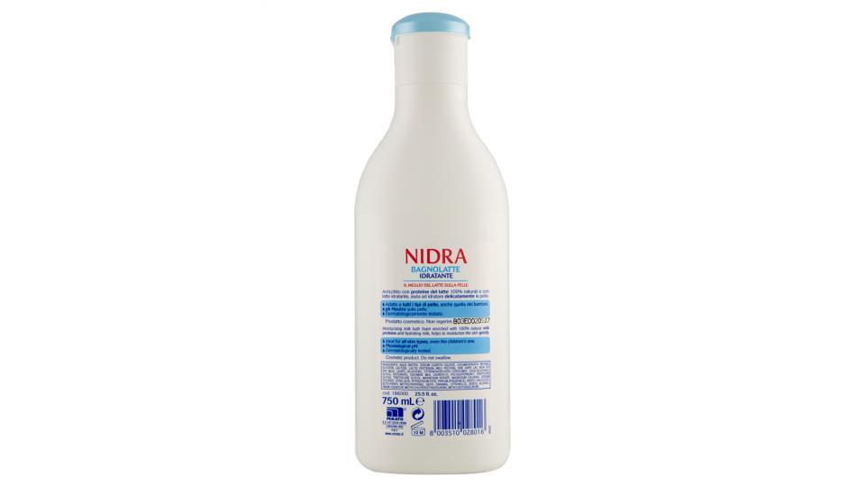 Nidra Bagnolatte Idratante con proteine del Latte