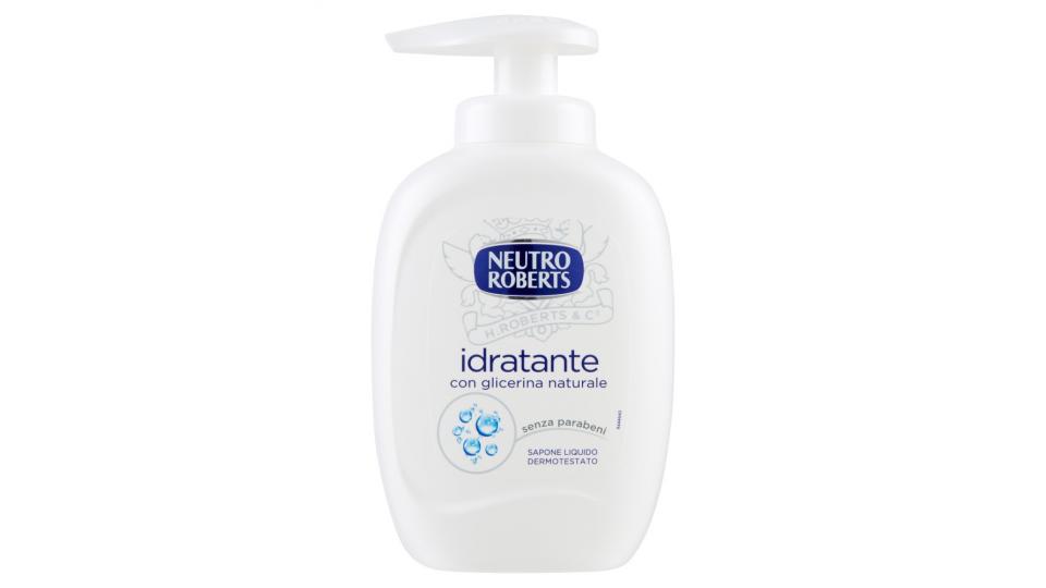 Neutro Roberts idratante con glicerina naturale Sapone Liquido Dermotestato