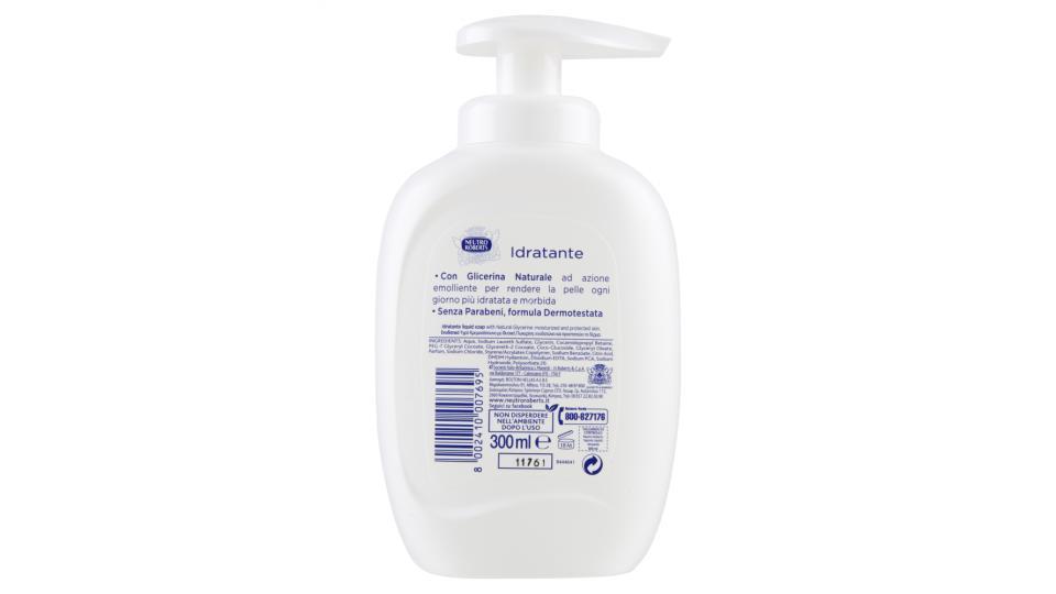 Neutro Roberts idratante con glicerina naturale Sapone Liquido Dermotestato