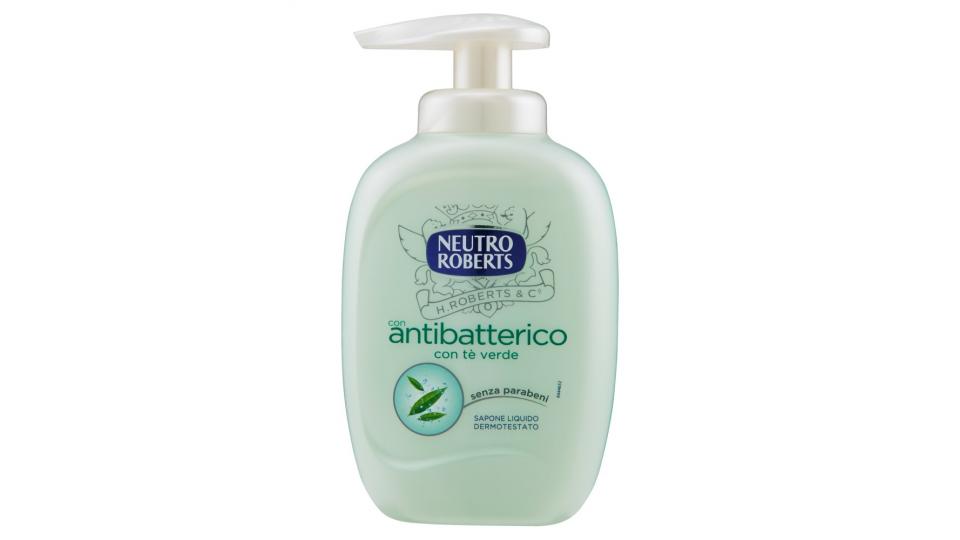 Neutro Roberts con antibatterico con tè verde Sapone Liquido Dermotestato