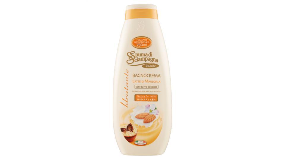 Spuma di Sciampagna Idratante Bagnocrema Latte di Mandorla