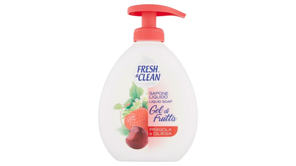 Fresh & Clean Gel di frutta fragola e ciliegia