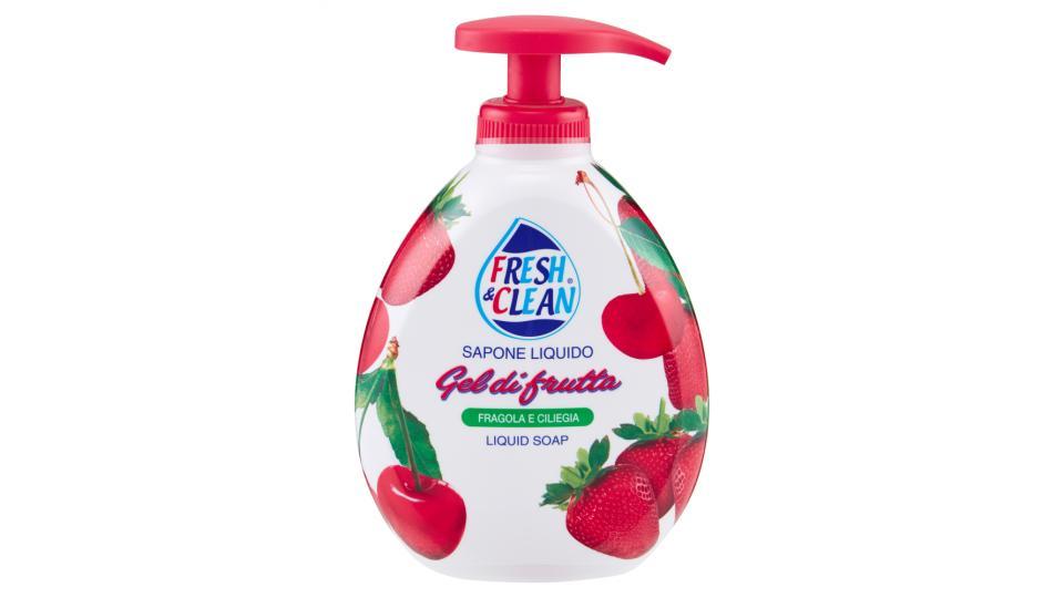 Fresh & Clean Gel di frutta fragola e ciliegia