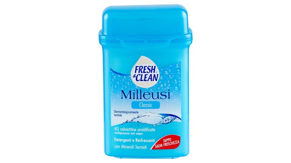 Fresh & Clean Milleusi Classic salviettine umidificate