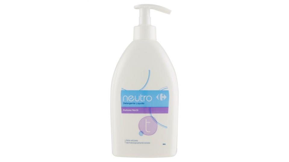 Carrefour neutro Detergente Liquido Profumo Talco
