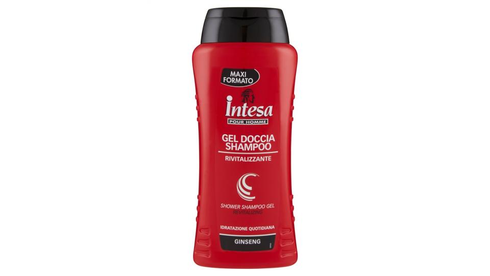 Intesa Pour Homme Gel doccia shampoo rivitalizzante ginseng