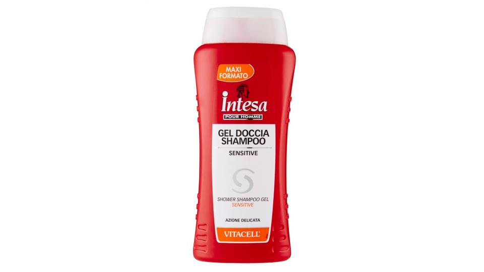 Intesa Pour Homme Gel Doccia Shampoo Sensitive Vitacell