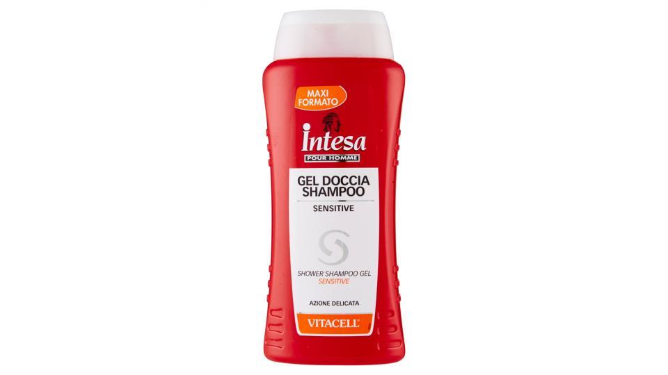 Intesa Pour Homme Gel Doccia Shampoo Sensitive Vitacell