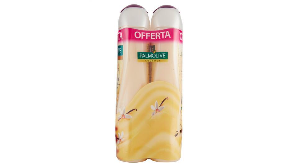 Palmolive Gourmet Vanilla Pleasure Bagnodoccia Nutriente 2X